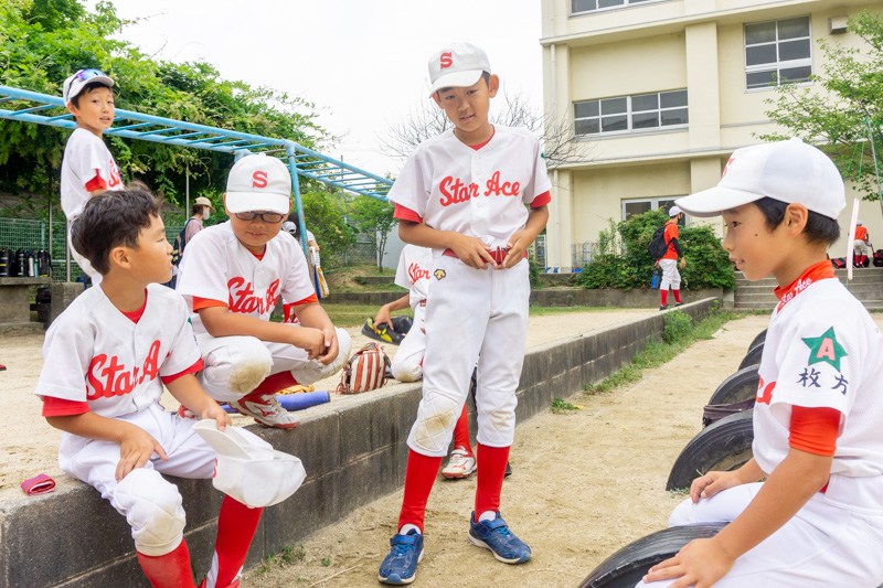 11 5 土 体験会もあるで 少年野球チーム 枚方スターエース の練習に密着してきた ひらつー広告 枚方つーしん