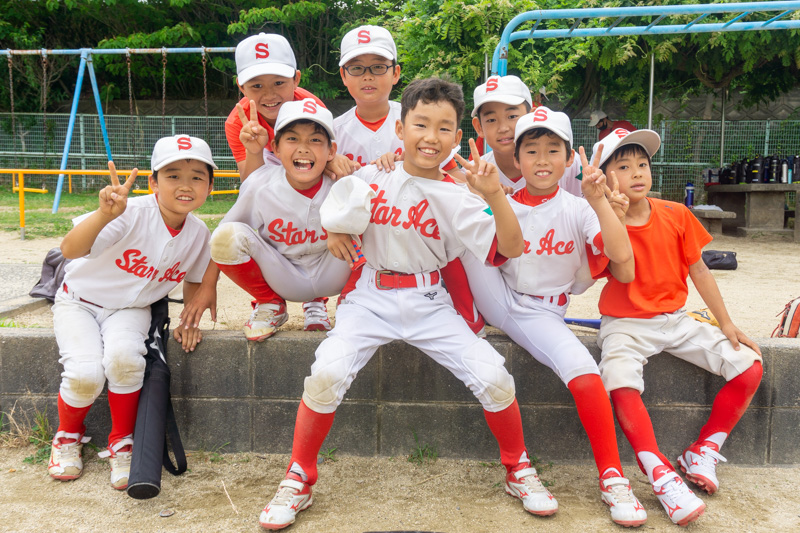 11 5 土 体験会もあるで 少年野球チーム 枚方スターエース の練習に密着してきた ひらつー広告 枚方つーしん