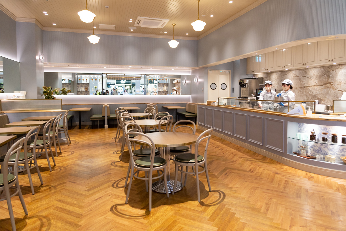 三井アウトレットパーク大阪門真にできたあのジェラピケによるカフェ