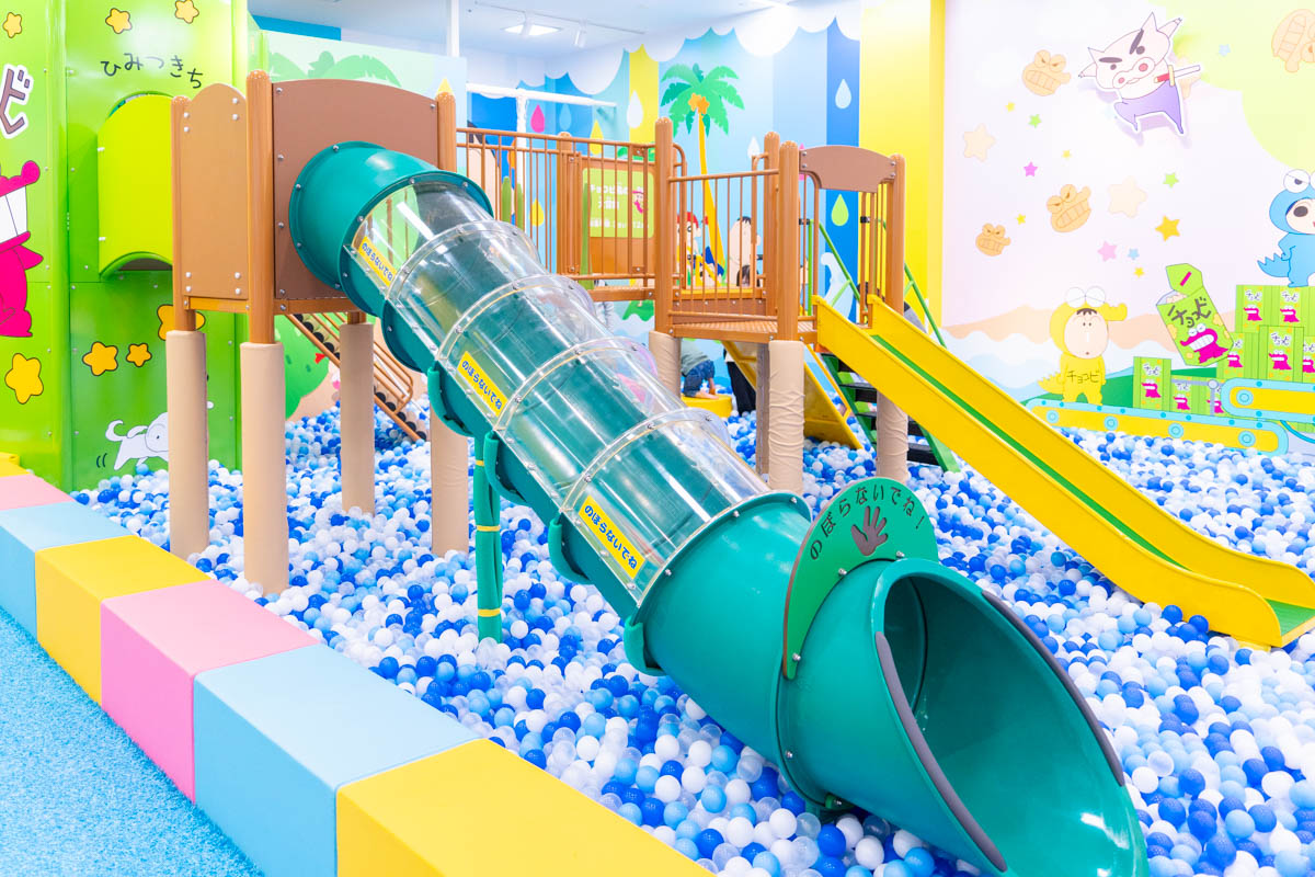 くずはモールの「クレヨンしんちゃん オラのあそべるゆめぱ〜く」が