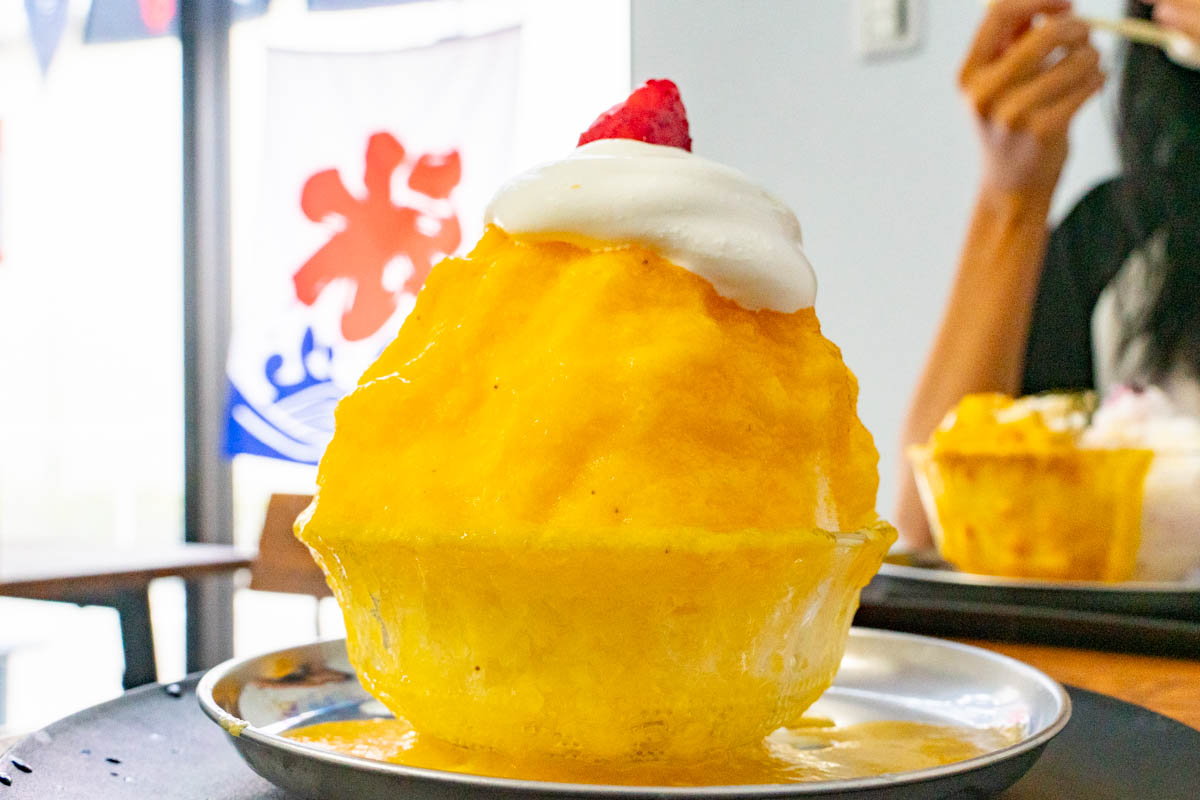 青山商店」のかき氷『ミックスジュース』など（枚方市中宮本町）【ひら