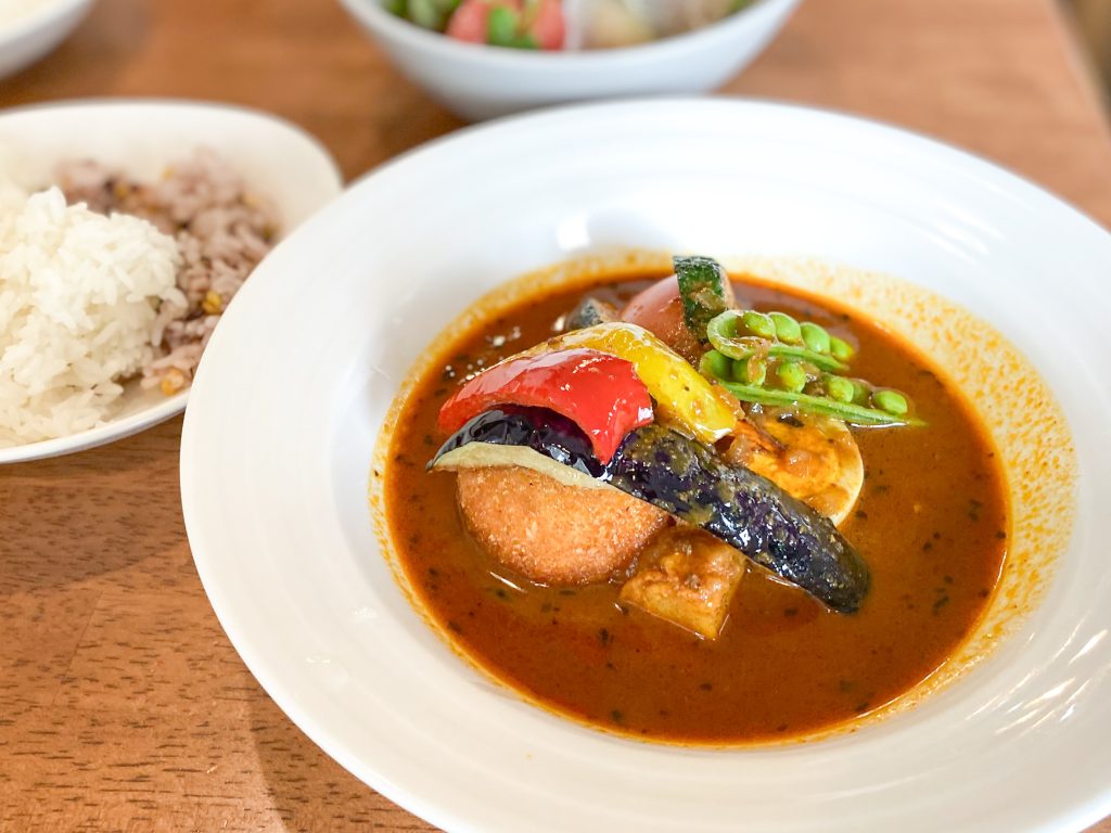 スープカレー＿カフェレストランきたら＿南楠葉