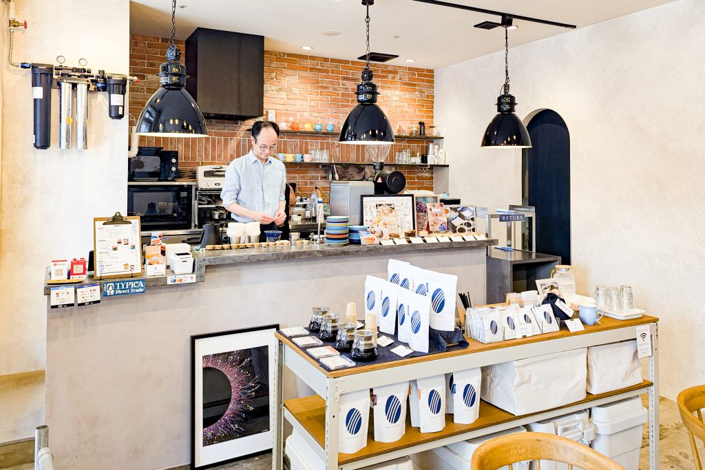 20260804 indigoCoffee 店内