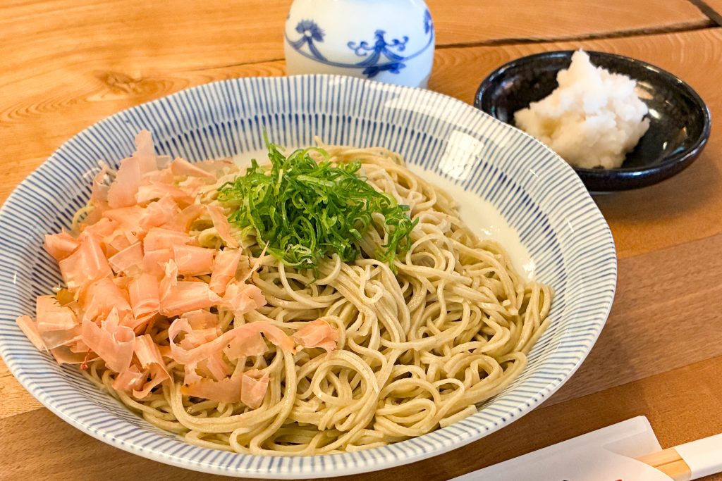 交野市松塚 乃田 おろしそば