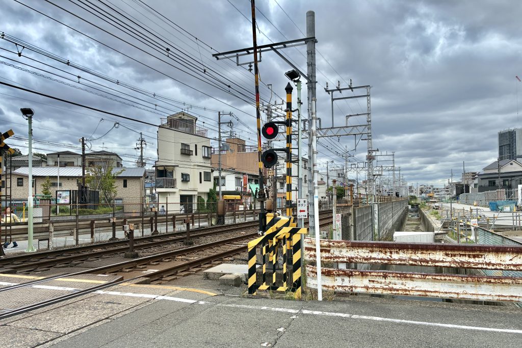 光善寺駅界隈の踏切
