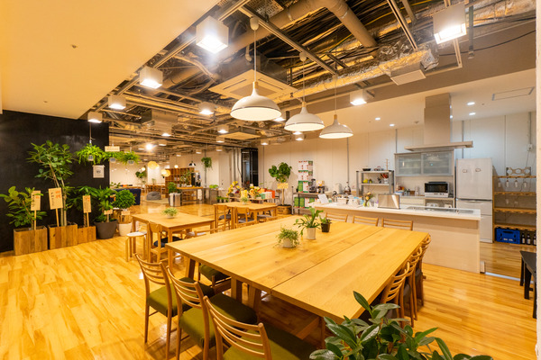 大阪・枚方市のコワーキングスペース ビィーゴの料理教室にオススメのキッチンスペース