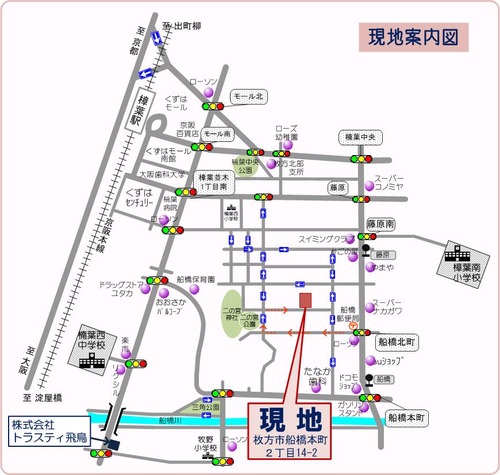 船橋本町　原本 地図