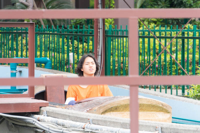 ひらパーの急流すべり 絶叫の滝 バッシュ の絶叫度測定で上位を狙うには滝のどの辺で声を出したらいいの 下る前 下った後 実験してきた ひらつーコラボ 枚方つーしん