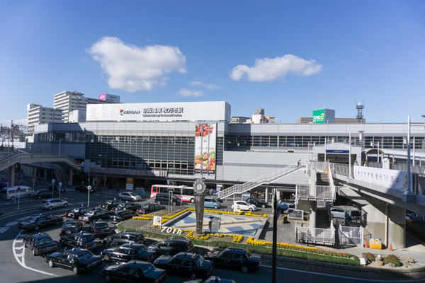 現在枚方市駅周辺