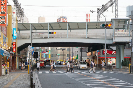 岡本町歩道橋