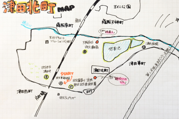 津田北町地図-1609202