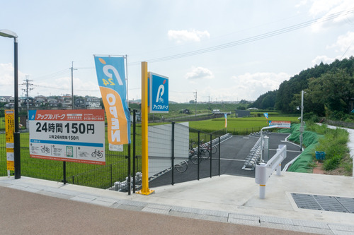 長尾駅駐輪場-1409162