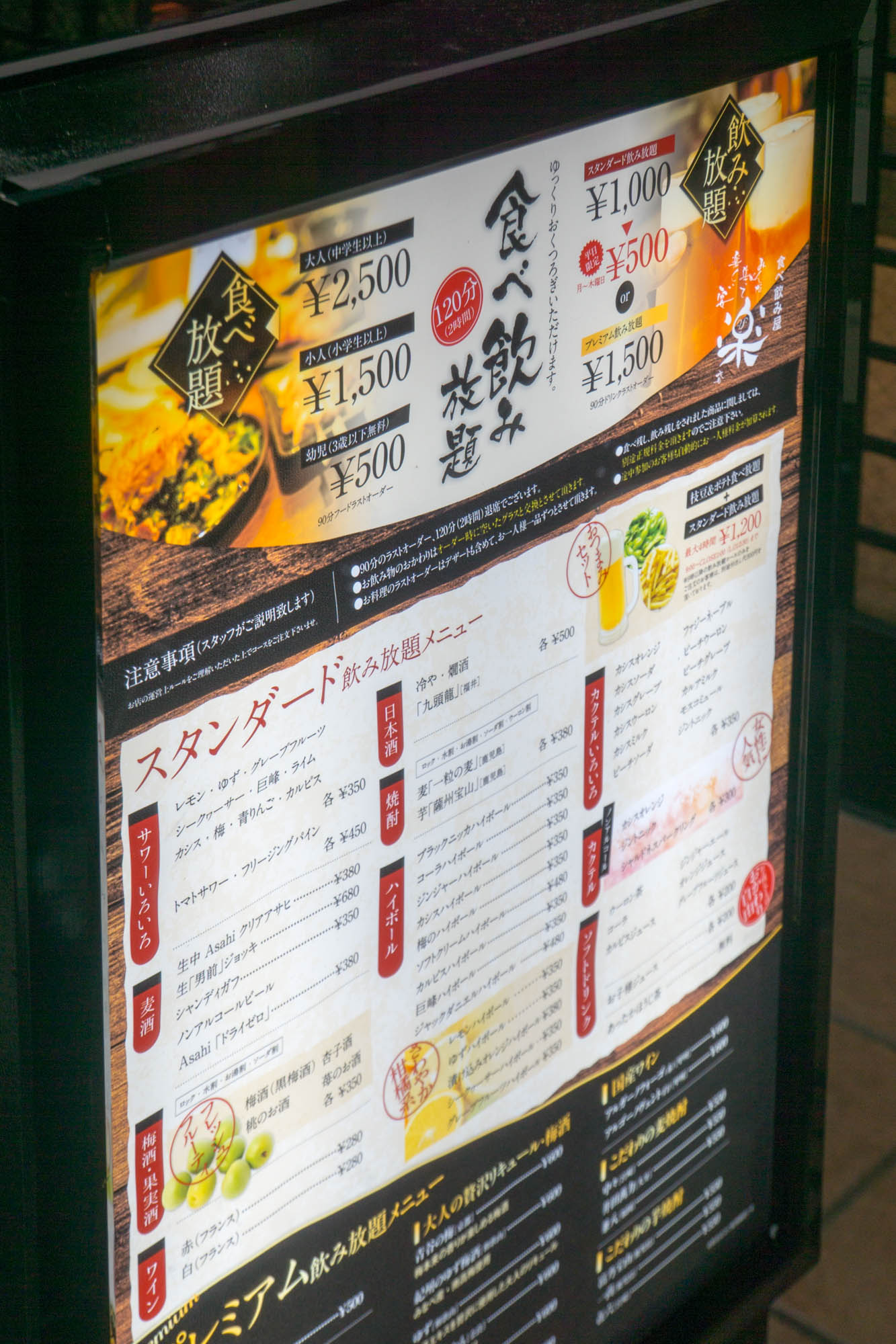 牧野駅前につくってた居酒屋 食べ飲み屋 楽 がオープンしてる 無名屋の移転再スタート店舗 枚方つーしん