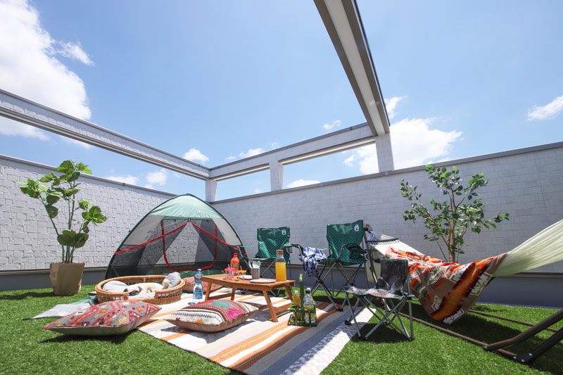 お家キャンプもできるスカイバルコニーのある快適ハウス 制震バッチリで地震なんてコワくない ひらつー不動産 枚方つーしん