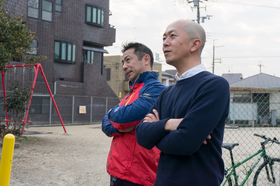 森脇健児と高陵小学校前の坂道をダッシュしてきた ひらかた坂道ランキング第5回 枚方つーしん