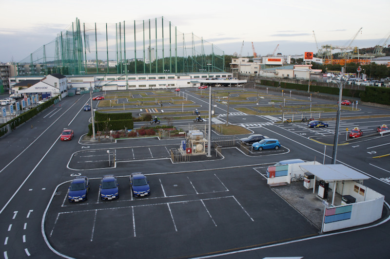 教習車がラジコンみたいに 枚方自動車教習所のジオラマ風ムービー 枚方つーしん