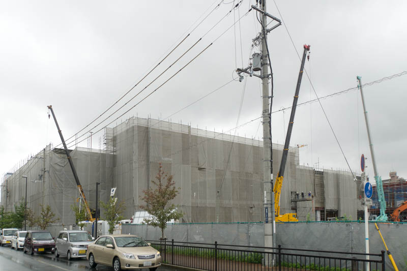 ビバモール隣に建設中のバロー ナフコにダイソーがはいるみたい 10月初旬オープン 枚方つーしん