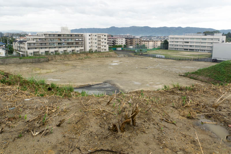 枚方二中前の広大な空き地にはフジ住宅の住宅が125戸できるみたい 枚方つーしん